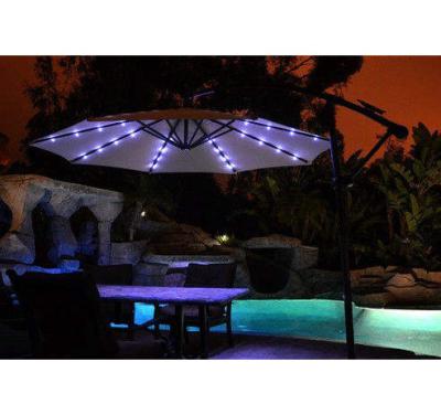 China Wholesale Cheap Contemporary LED Lighted Large Outdoor Parasol Patio Umbrella for sale