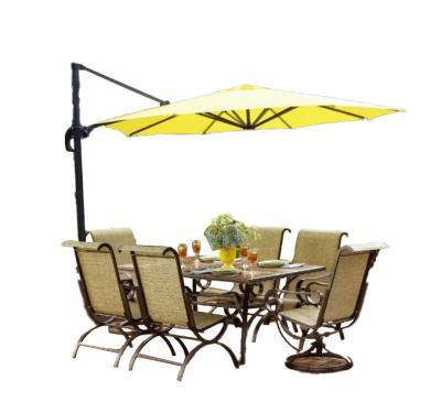 China Contemporary Custom Cantilever Cantilever Patio Garden Side Bar Outdoor Patio Umbrella for sale