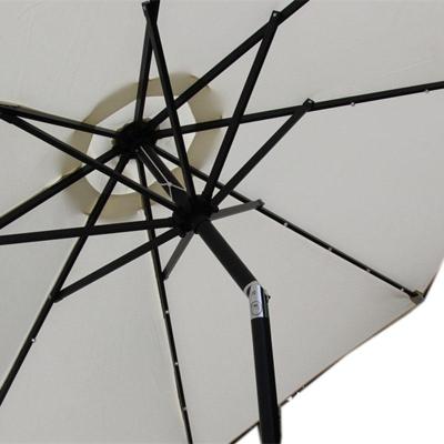 China Factory Parasol Contemporary Beach Umbrella Can Be Customized Soft Outdoor Fishing Khaki Sun Umbrella for sale