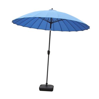 China Contemporary Hot Selling Aluminum Garden Sun Patio Umbrella Outdoor Full Size Parasol for sale