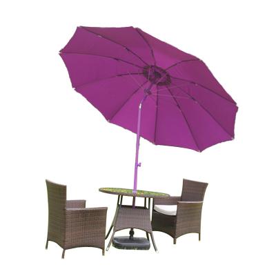 China Contemporary New Large Outdoor Ultra Light Garden Sun Patio Umbrella Contemporary Wholesale Production for sale