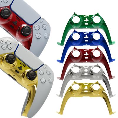 China Anti Slip PS5 Controller Accessories Decorative Trim Shell With Silicone Gamepad Thumb For PS5 Controller for sale