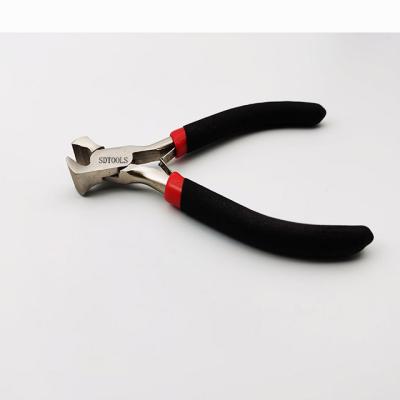 China Good Quality MULTI FUNCTIONAL Carbon Steel Durable Nickel Plated Iron End Mini Cutting Pliers With Grip Handle for sale