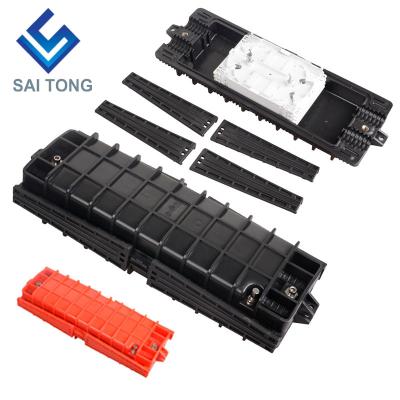 China High Quality FTTH IP68 FTTH Fiber Optic Closure Splice 48 96 Cores Horizontal Fiber Optic Closure 2 Inlet 2 Outlet Madidi Joint Type for sale