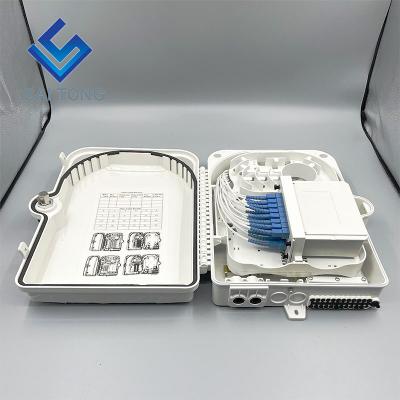 China Hot Sale 24 Core Network FTTH FTTB FTTX IP68 FTTH Network Fiber Optic Termination Box Transmission Equipment Waterproof Fiber Optic Cable Distribution Box for sale