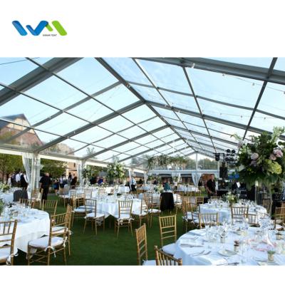 China Fire Retardant 1000 Seater 20x60m Clear Roof Wedding Marquee Tent Waterproof UV-Resistance Large for sale