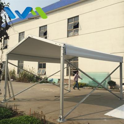 China Hard extruded alloy 84x48x3mm popular party tents small aluminum 4x15m marquee for outdoor events for sale