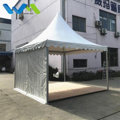 China cheap outdoor used 4x4 party wedding pagoda tent with wooden floor WM-C4 for sale