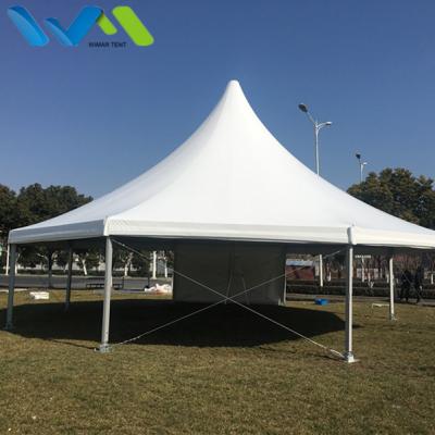 China 12m Outdoor Waterproof High Peak Party Wedding Event Polygon Tent for sale