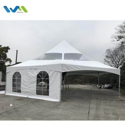 China Waterproof High Quality 10m Outdoor Hexagonal Gazebo Tent For Party Event for sale