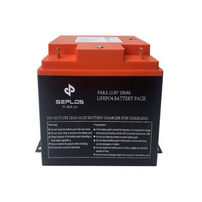 China Golf Carts Series or LiFePO4 Parallel Battery 12V 100Ah with BMS Lithium Ion Energy Storage rv Solar Marine Golf Carts Camper for sale