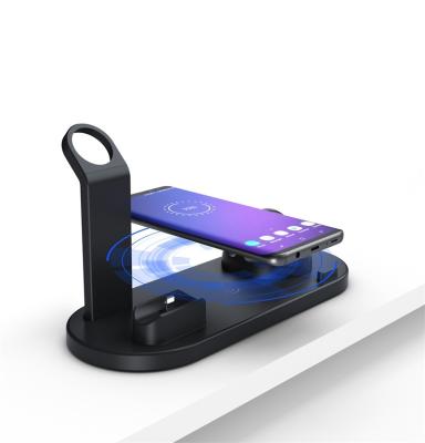 China Mobile Phone Pogo Dock Charging Stand For iPhone 12 11 XS Max XR X Se 6 8 Watch Plus 5 4 3 Fast Wireless Charger Station for sale