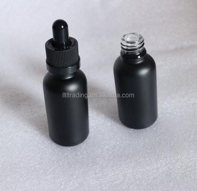 China MOQ Wholesale Recyclable Matte Black Color Small Glass Jar With Lid For Cosmetic Or Essential Oil Glass Jar for sale