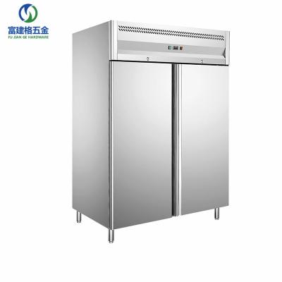 China Hotel/canteen/kitchen stainless steel cold room pizza refrigeration stainless steel large capacity freezer for sale