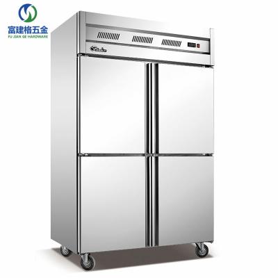 China Large capacity hotel/canteen/kitchen non-corrosive steel mengqi kitchen refrigerator for sale