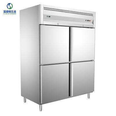 China Single-temperature China Manufacturer Electric Refrigerator Stainless Steel Commercial Refrigerator Freezer and Refrigerator for sale