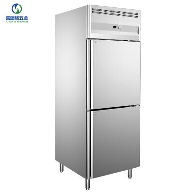 China Single-temperature kitchen stainless steel upright freezer refrigerator/upright commercial freezer for sale for sale