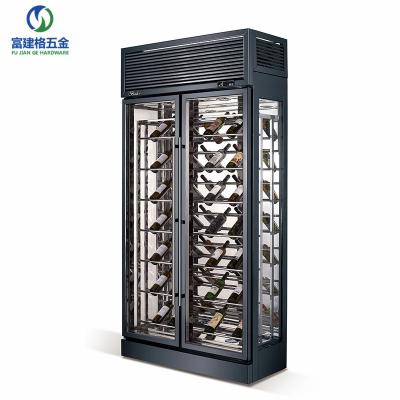 China Large Capacity Hotel Friage Wine Refrigerator KTV Display Wine Cabinet Built-in Climate Controlled Climate Controlled Chiller for sale