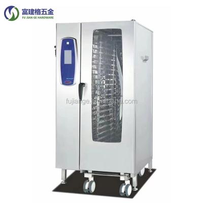 China Hotels Commercial Kitchen Steam Oven Multifunctional Electric Steam Cooking Combination Combi Steam Free Oven for sale