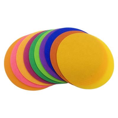 China Sustainable Hook And Loop Mat Markers Resting Spot Dots For Kindergarten OEM/ODM for sale