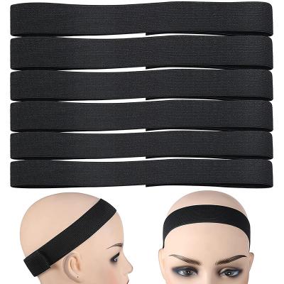 China European and American style comfortable edge band elastic wig strap main band wig strap for wigs salon edge grip tape for sale