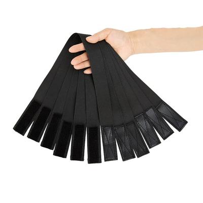 China Comfortable Soft Black Edge Wig Lace Salon Accessories Hair Straps Elastic Bands Head Band For Making Wigs for sale