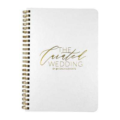 China Custom Wholesale A5 Spiral PU Luxury Soft Cover Spiral Notebook for sale