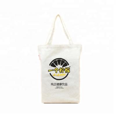 China Wholesale Printed Eco-friendly Logo Plain Organic 18oz Cotton Canvas Tote Bag For College Student for sale