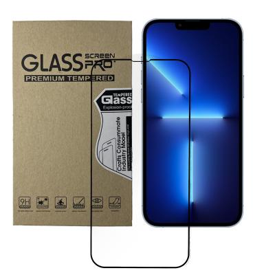 China Mobile Phone Tempered Glass Screen Protector For iPhone 13/13 Pro/13 pro Max 9h 2.5d for sale