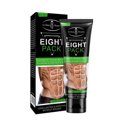 China Weight loss beauty small volume burning body of eight package stomach fat muscle diet cream the best for sale