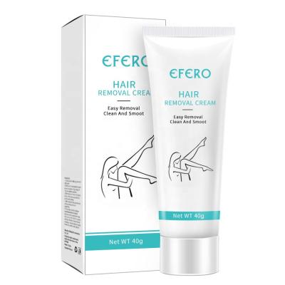 China EFERO Hair Removal Unisex Hair Removal Cream Painless Depilatory Cream Remove Depilation For Leg Hair Body Care Armpit for sale