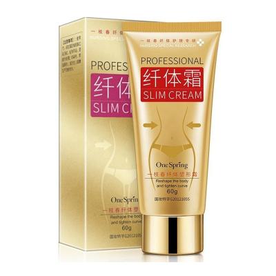 China Weight Loss 60ML No Side Effect Weight Loss Gel Fat Burning Body Gainly Slimming Cream for sale