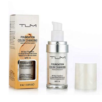 China Acne Treatment TLM 30ML Color Base Makeup Sombras Skin Care Changing Long Lasting Base Acne Treatment TLM 30ML Color Foundation Base Makeup for sale