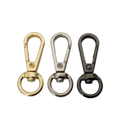 China Bag Manufacturer Hot Sale Handbag Swivel Hook 10mm Metal Snap Gold Chain Hooks For Bags for sale