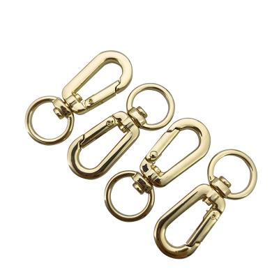 China Bags Factory Wholesale Accessories Gold Spot Dog Buckle Metal Hook Key Light Chain Buckle for sale