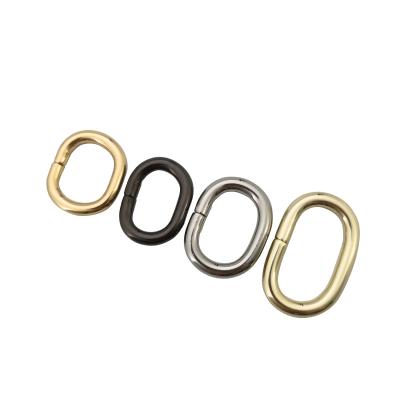 China Handbag manufacturers supply egg zinc alloy U-shaped buckles, bag accessories, round wire buckles for sale