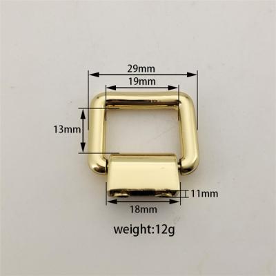 China Handbags Quality Assurance Anti Theft Aluminum Belt Sturdy Suspenders Reversible Connect Buckle for sale