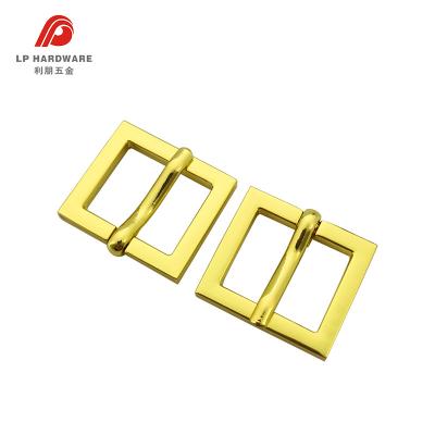 China Casual Stain Metal Pin Buckle Alloy Shoe Buckle Strap Ladies Belt Buckle Ladies Belt Buckle for sale