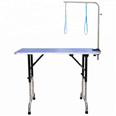 China LT-1108 LT-1108H Adjustable Fordable Height Pet Grooming Table for sale