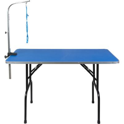 China Hotsale Dog Beauty Place Folding Viable Dog Grooming Table Portable Pet Table for sale