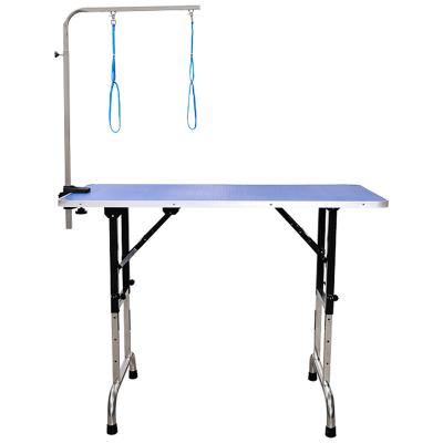 China Foldable Lantun Dog Grooming Pet Grooming Table Viable Adjustable Lifting Lifting Table for sale