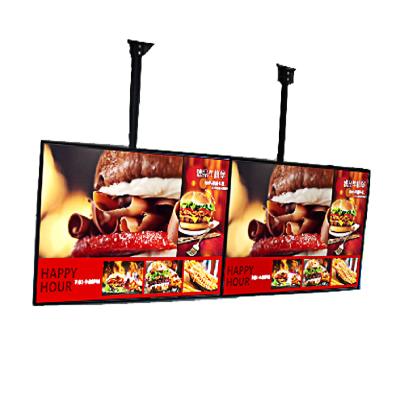 China 43 Inch 1080p Indoor Super Slim LCD Restaurant Digital Menu Board for sale