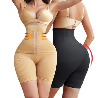 China Breathable Custom Shorts Body Stomach Control Butt Lift Shapers Seamless Postpartum High Waist Tummy Hip Panties for sale