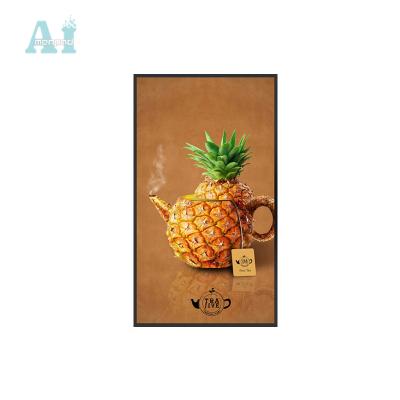 China AImenpad tempered glass 32 inch menu 6.0 1+8G smart flat panel lcd display screen advertising android restaurant kiosk explosion-proof screen AImenpad for sale