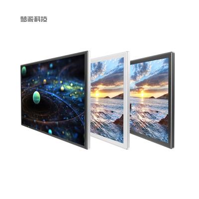 China 65 Inch Tempered Glass 4K UHD Smart Windows 10 Screen Terminal Touch Screen Indoor Commercial Infrared LCD Advertising Kiosk for sale