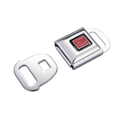 China Hardware Accessories Metal Press Seat Belt Buckle for sale