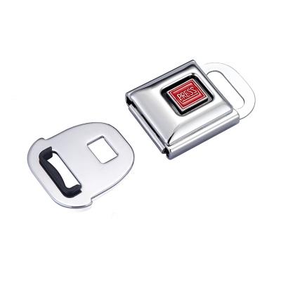 China Hardware Accessories Metal Press Seat Belt Buckles for sale