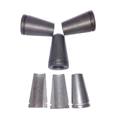 China Wholesale High Tenacity Wedge Barrel Wedge Material Wire Rope Bilge Sling Prestressed Wedge Anchor Head for sale