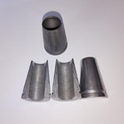 China High Tenacity Post Tension Draw Sock Wedge Anchor Grips Prestressed Barrel Wedge Tapered Flange Construction Wedge for sale