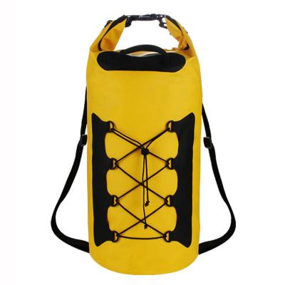 China Outdoor Camping Hiking Colorful 30l PVC Traveling Custom Float Adjustable Strap For Camping Waterproof Tarp Ocean Pack Dry Bag Backpack for sale